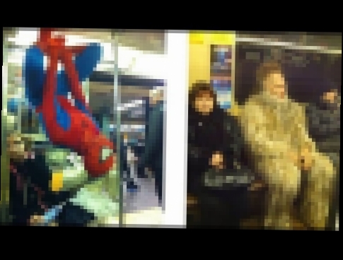 Лютые пассажиры в метро. Бэтмэн против Дартвейдера 