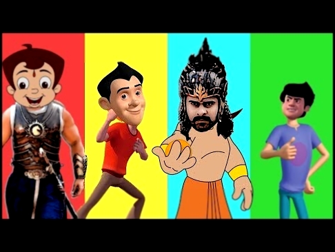 Wrong Head Funny Bahubali Gattu Battu Bheem New Episodes Alphabet Nursery Rhymes Kids Matching Game 