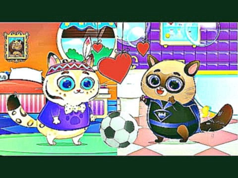 Виртуальный Котик Bubbu #3. Мультик Игра для детей.  БУБУ лучший друг БЭТМЕНА  My Virtual cat Bubbu 