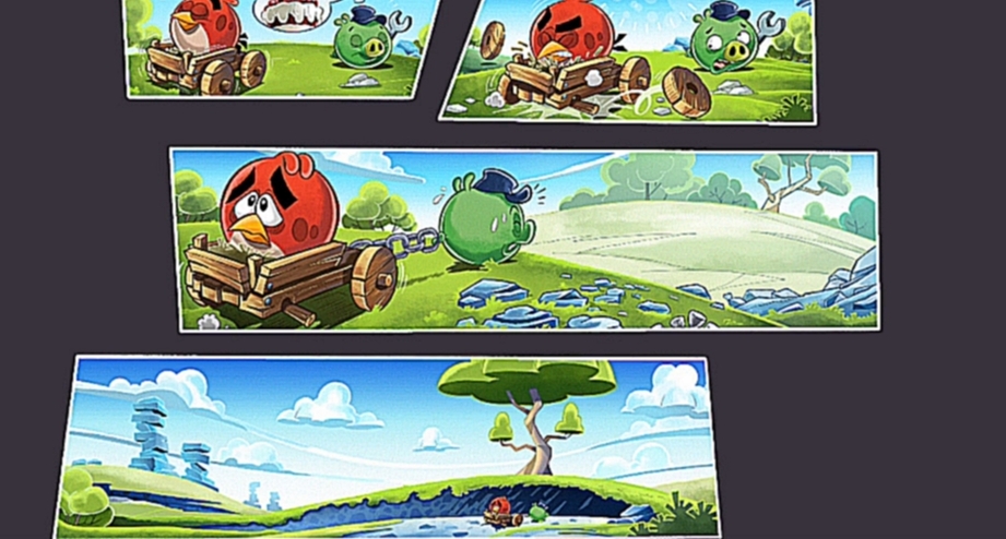 Angry Birds Go! Мультик ИГРА для детей про ПТИЧЕК [#2] - В ПОГОНЕ за Semi! Злые Птички Вперёд! 