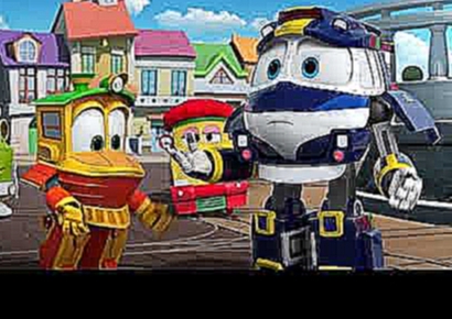 Мультфильм для детей про паровозики  Роботы поезда  Потерянные воспоминания   трансформеры 