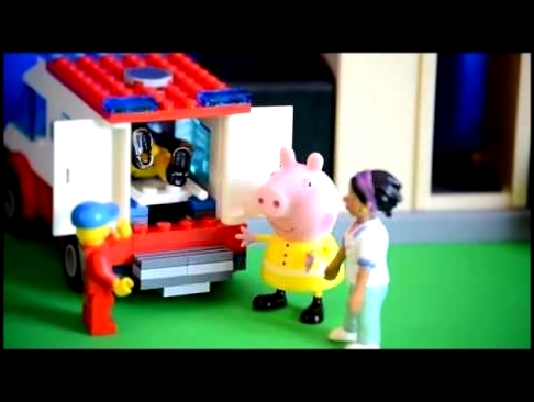 Пожарный Сэм Эпизод несчастных случаев Peppa Pig Lego 