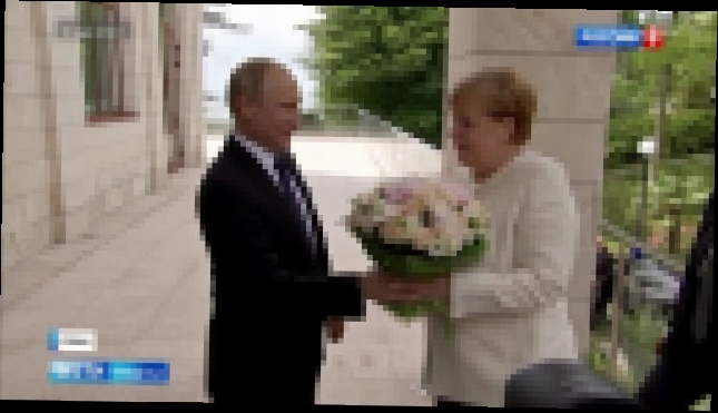 Музыкальный видеоклип Вести недели. Эфир от 20.05.2018. Встреча с Путиным стала для Меркель глотком свежего воздуха 