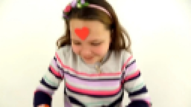 Музыкальный видеоклип Валентинка на 14 февраля своими руками. Видео для детей. Лучшая подружка Настя. 
