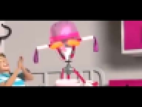 Мультик Барби Кен и робот фрагмент 