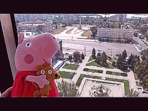 Свинка Пеппа ведёт репортаж с 65-метровой высоты, или новое колесо обозрения в Ростове-на-Дону 