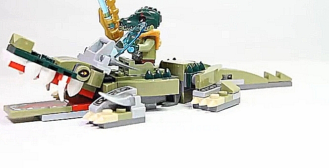 Lego Chima 70126 Crocodile Legend Beast Complete build, unboxing and review NEW 2014 