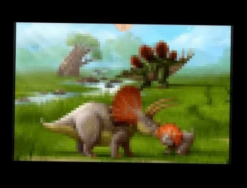Планета динозавров - интерактивная книга для детей iPad 