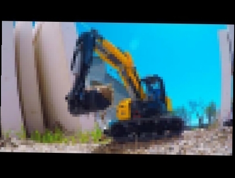 LEGO Technic - Full RC Excavator powered by BuWizz [MOC] 