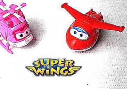 Супер Крылья Джетт И Его друзья Super Wings Jett Planes Transformation Airplane Robots Brinquedos 