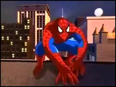 Музыкальный видеоклип Заставка из мультфильма Человек паук 