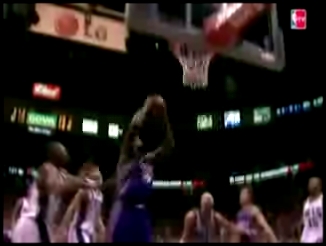 Shaquille O'Neal Takes Off and Slams it Down 