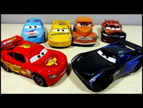 Тачки 3 Disney Cars 3 Молния Маквин Мультики про Машинки для детей Гонки ТАЧКИ Джексон Шторм 