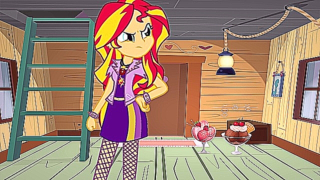 Девочки Эквестрии My Little Pony MLP Equestria Girls Transforms with Animation Love Scary Story  
