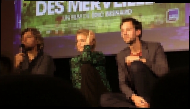 LE GOÛT DES MERVEILLES/The Sense of Wonders-débat avec l'équipe du film-Sarlat-12/11/2015 