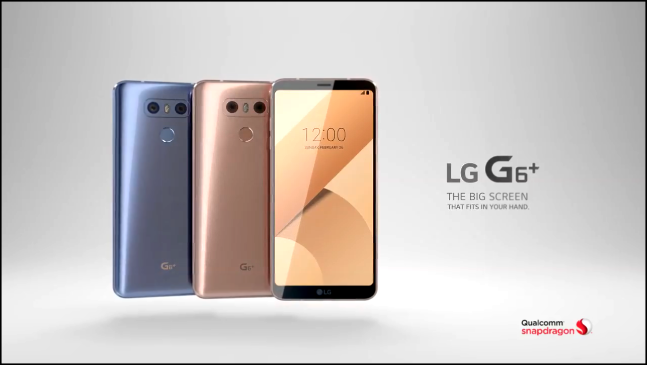 Смартфон LG G6+: Официальное видео 