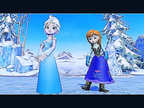 Принцесса Анна Холодное Сердце Королева Эльза и Олень Свен #Disney #Elsa #Princess and #Frozen #Anna 