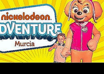 NICKELODEON adventure Murcia приключения НИКОЛЯ в парке развлечений Губка БОБ Щенячий патруль 