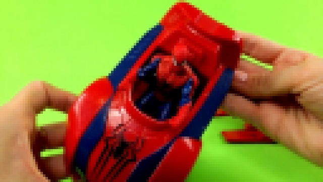 ✿ Человек Паук и его Гоночная Машинка - Обзоры интересных игрушек 