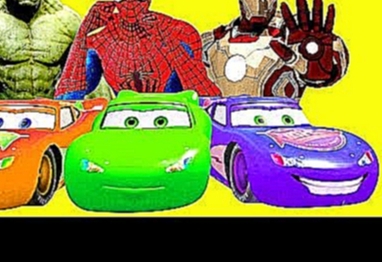 Мстители супергерои человек паук, халк заморожен elsa маккуин автомобили ж дети детский стишок с дей 