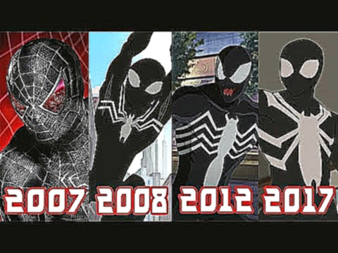 Эволюция Черного Человека-Паука 1994-2017 