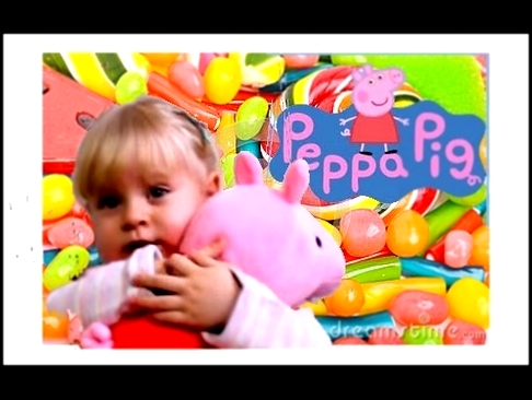 Свинка Пеппа и огромная коробка сладостей! peppa pig Giant box Lollipops Candy Sweets Gummy unboxing 