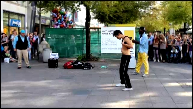 Музыкальный видеоклип Брейк данс, уличное искусство 