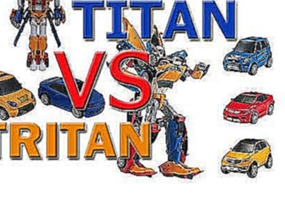 Pertarunga Tobot Titan VS Tobot Tritan by abyasa 