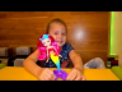 Барби Русалка Распаковка куклы  Barbie Видео для девочек 