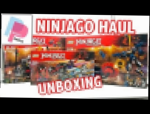 LEGO Ninjago 2018 Season 8 Haul & Unboxing - Sons of Garmadon Sets 70639 70640 70642 