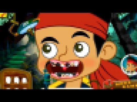 NEW Игры для детей—Disney Джэк и пираты Нетландии у доктора—Мультик Онлайн видео игры для девочек 