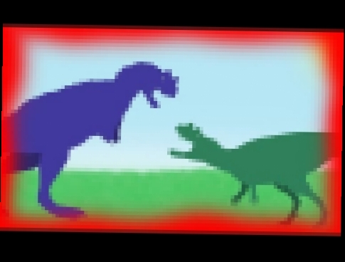 Dinosaurs Cartoons Battles: Carnotaurus vs Ceratosaurus. Динозавры мультфильм 