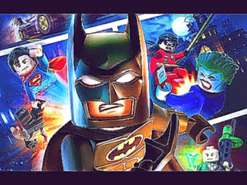 Batman & Robin Lego Super Heroes Car Games Gameplay Cartoon for Kids 