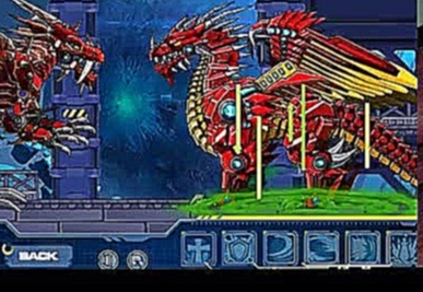Мультик игра Робот Огненный дракон Robot Fire Dragon 