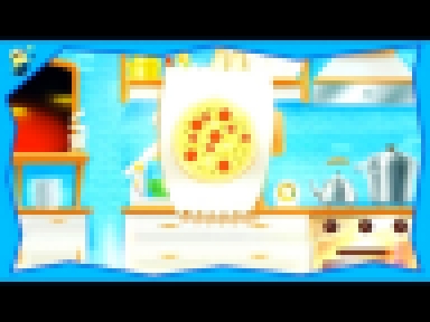 Детский мультик Я - маленький повар, готовим пиццу  Развивающий мультфильм про любимые профессии 