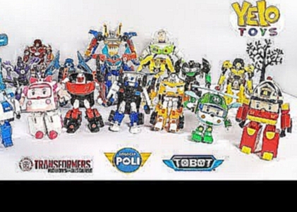 Transformers: Robot In Disguise | Tobot Robot Car TRITAN, ROBOCAR POLI All Robots | Mainan Anak 