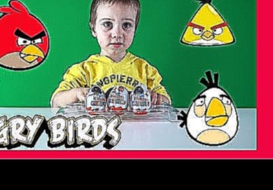 Киндер сюрприз Энгри Бердс 2016 Злые птички Kinder Surprise Angry Birds Movie 2016 