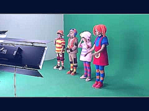 Музыкальный видеоклип Кукутики на съемке песни Машинки с мигалками - 8 июля 2016 