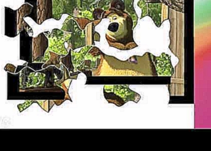 Маша и Медведь Игра Пазл Puzzle New Masha i Medved Медведь платье Маша пазлы для детей 