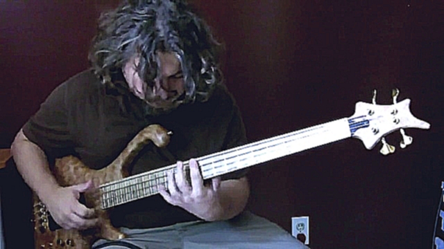Музыкальный видеоклип Уроки игры на бас-гитаре. Красивая мелодия 