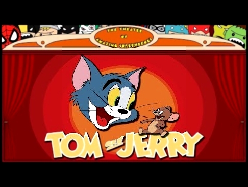 Peppa Pig watching "Tom And Jerry. Pecos Pest." Cartoon for kids. 