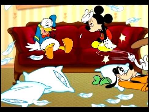 Walt Disney - Mickey Mouse - The Battle of Pillows /Уолт Дисней - Микки Маус - Битва Подушками 