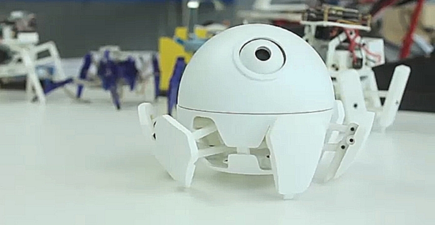 Самый маленький  3D-печатный робот 