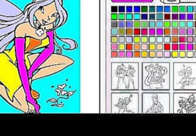 WINX Club Coloring Pages 
