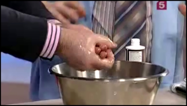 Шоу профессора Николя - Эксперимент. Почему же так важно мыть руки 