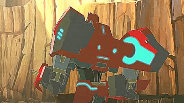 New clips of Sideswipe voiced by Darren Criss from Transformers: Robots In Disguise. 