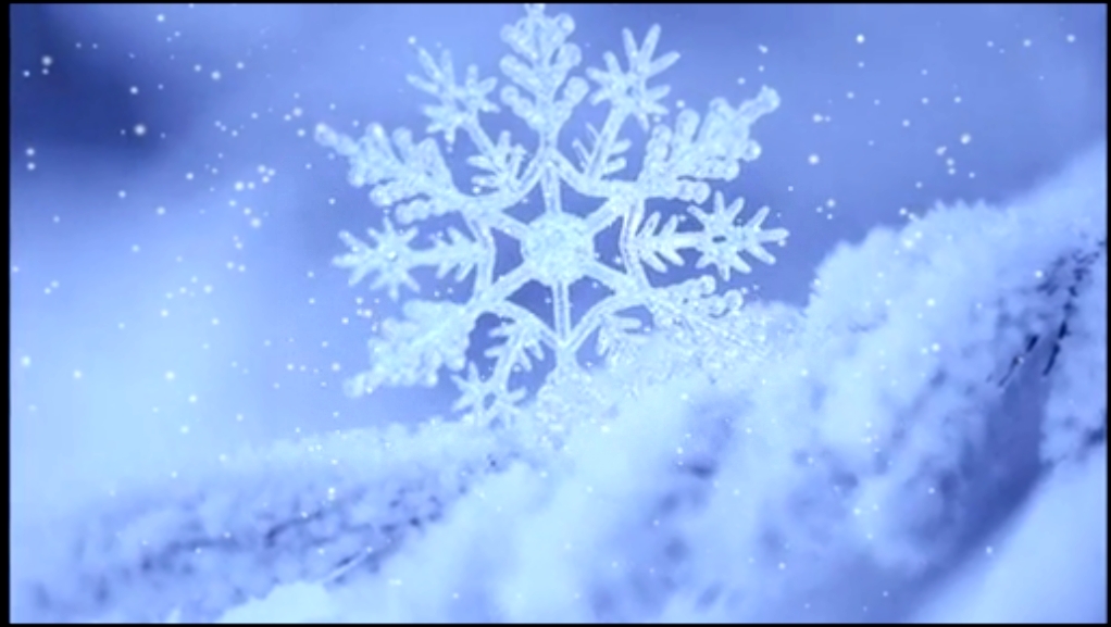 Музыкальный видеоклип Снег кружится, летает,летает... 