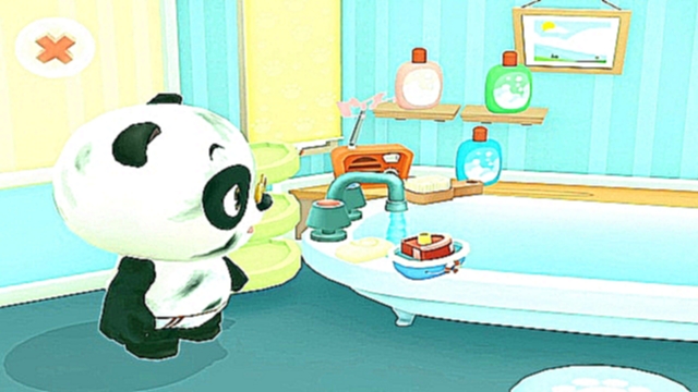 Ванная комната Доктора Панды и его друзей - Развивающий мультфильм для детей. Мультик для малышей 