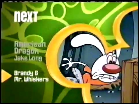 Disney channel up next brandy and Mr whiskers and American Dragon 2005 