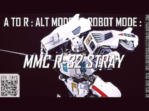 A to R Transformers Alt mode to Robot mode - Mastermind Creations MMC R-32 Stray aka not Drift 
